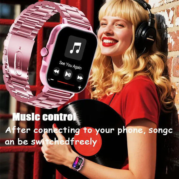 🎁 Multi-Function Smartwatch – The Perfect Gift for Family & Friends

Upgrade your lifestyle with the Multi-Function Smartwatch, designed for health, fitness, and everyday convenience. Packed with advanced features like music control, wireless calling, and AI voice assistance, this smartwatch is more than just a timepiece – it’s your all-in-one fitness partner, communication tool, and stylish accessory.

✨ Key Features:

🎶 Music Control
Connect to your phone and switch songs freely, right from your wrist –